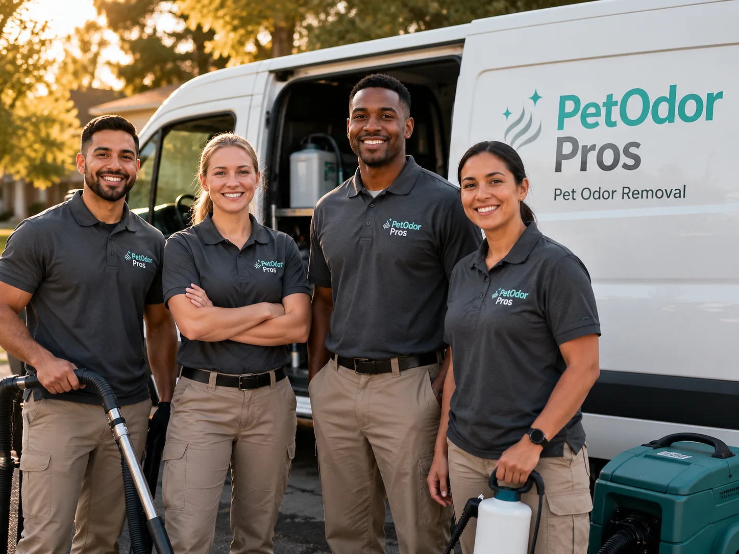 Pet Odor Removal team serving Santee, CA